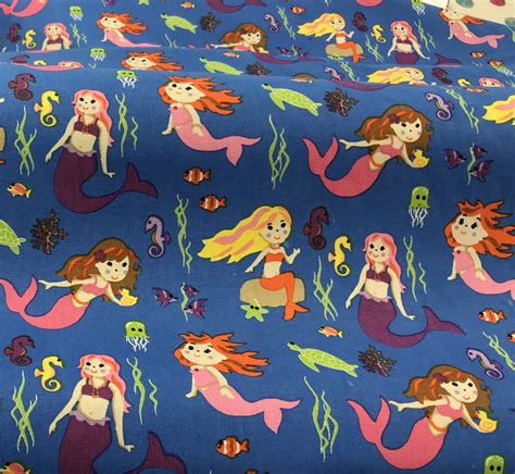 mermaid material fabric